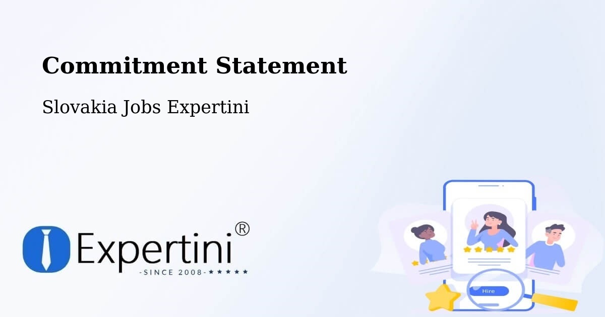 Corporate Commitment – Strážske - Slovakia Jobs Expertini