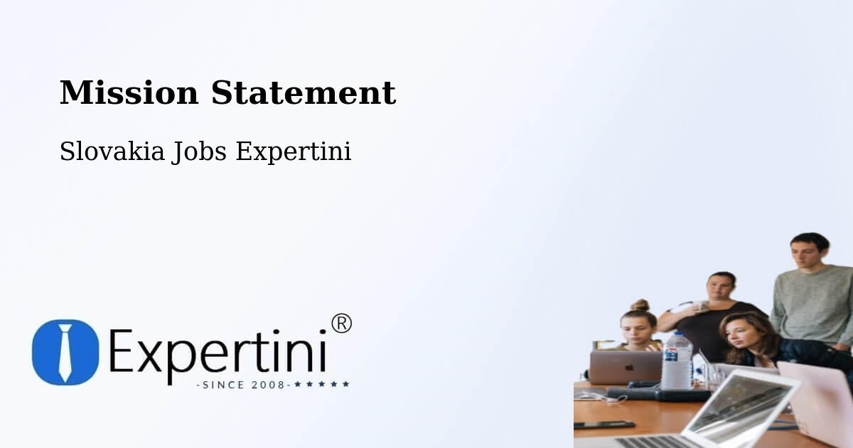 Corporate Mission – Strážske - Slovakia Jobs Expertini