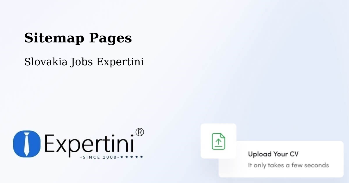 Sitemap Pages - Strážske - Slovakia Jobs Expertini