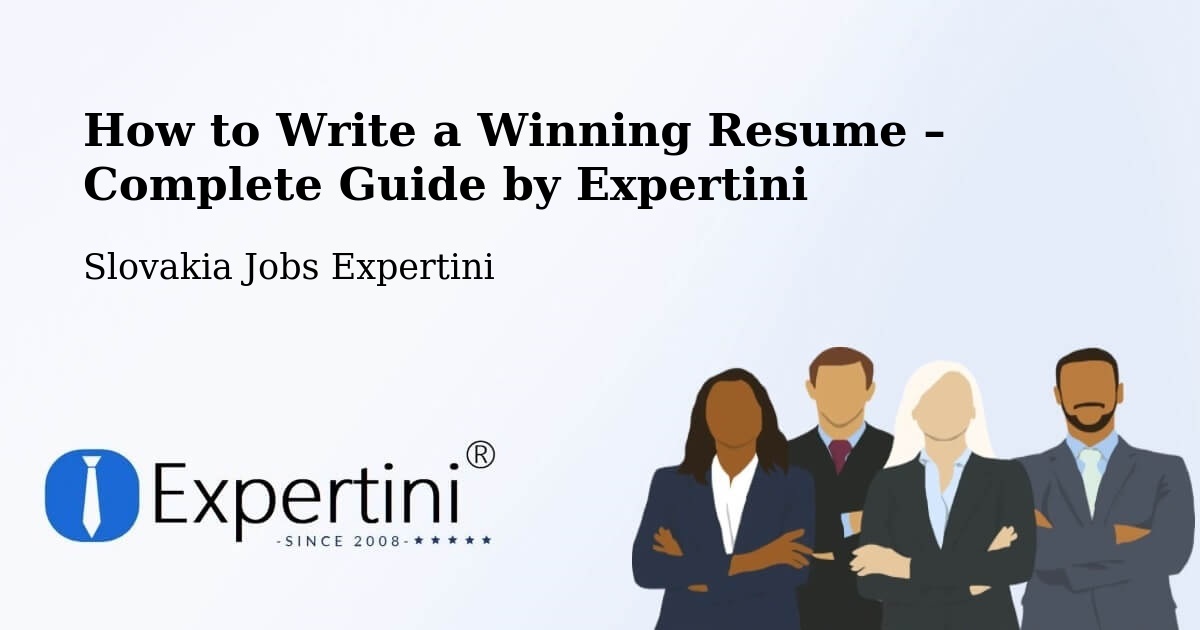 Resume Writing Guide for Job Seekers – Strážske - Strážske, Slovakia Jobs Expertini